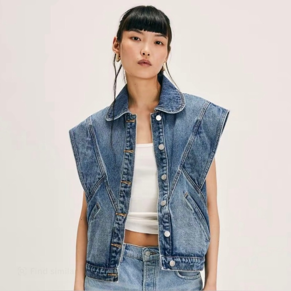 Never worn Boho Denim jacket